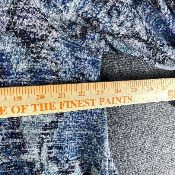 Chacha Vente Blouse 1X Women's 3/4 Sleeve Polyester Blend Adults - Picture 5 of 8